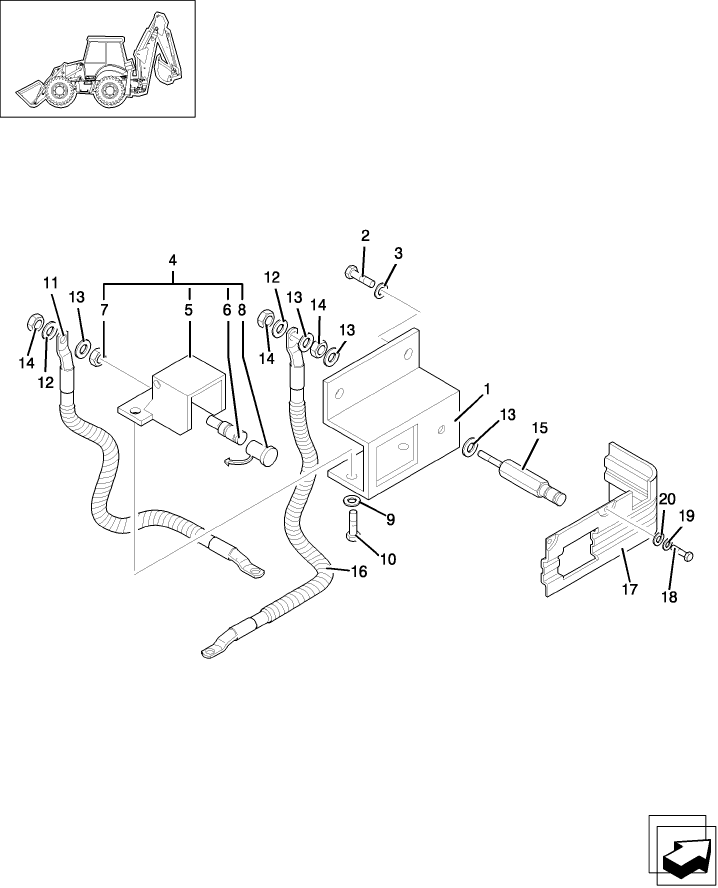 848(01) BATTERY CONNECTION