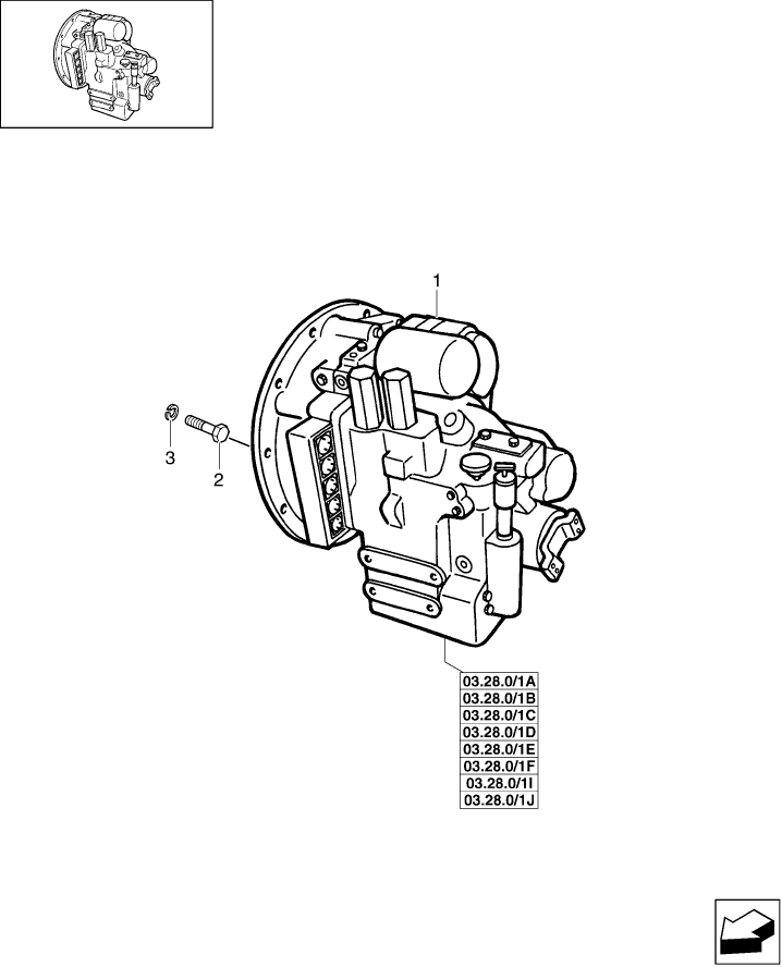 03.28.0/ 1 GEARBOX - POWERSHIFT