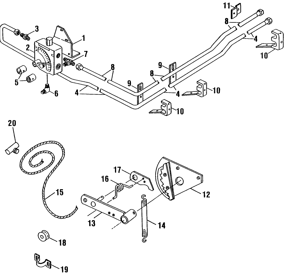 013 HYDRAULIC APRON DRIVE, FLOW CONTROL VALVE