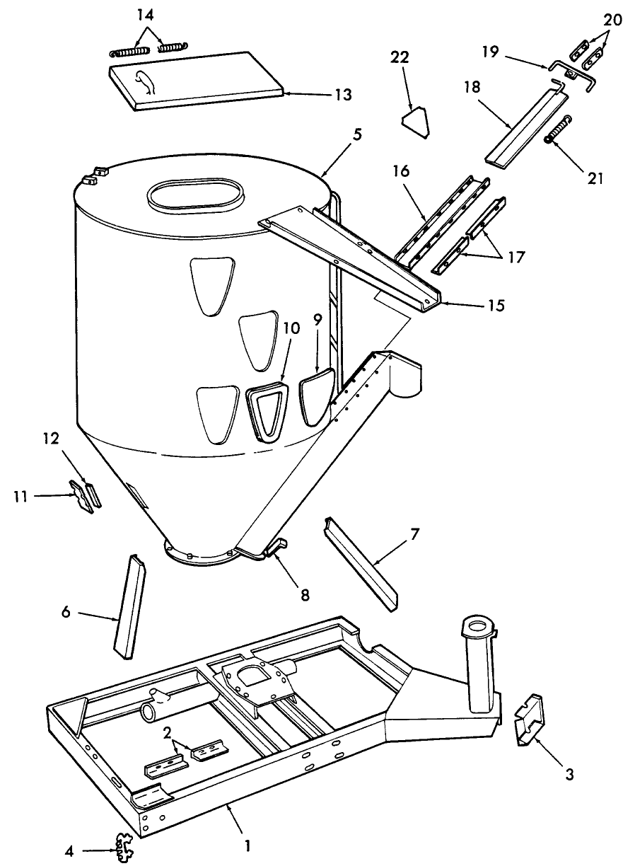 003 FRAME & TANK, BSN 400864