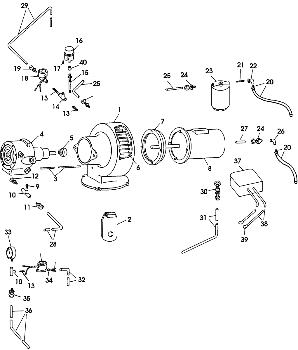 005 BLOWER, PIPING, VALVE & TRANSFORMER GROUP