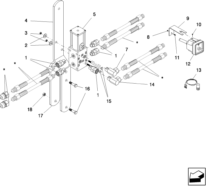 11.110.1 HYDRAULIC 2-1 SPOOL