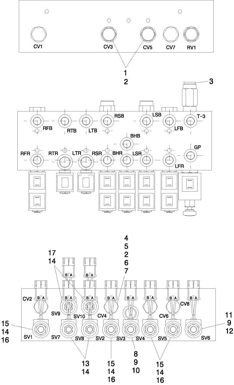 07.25A BOOM VALVE, 7- SECTION, REPAIR PARTS