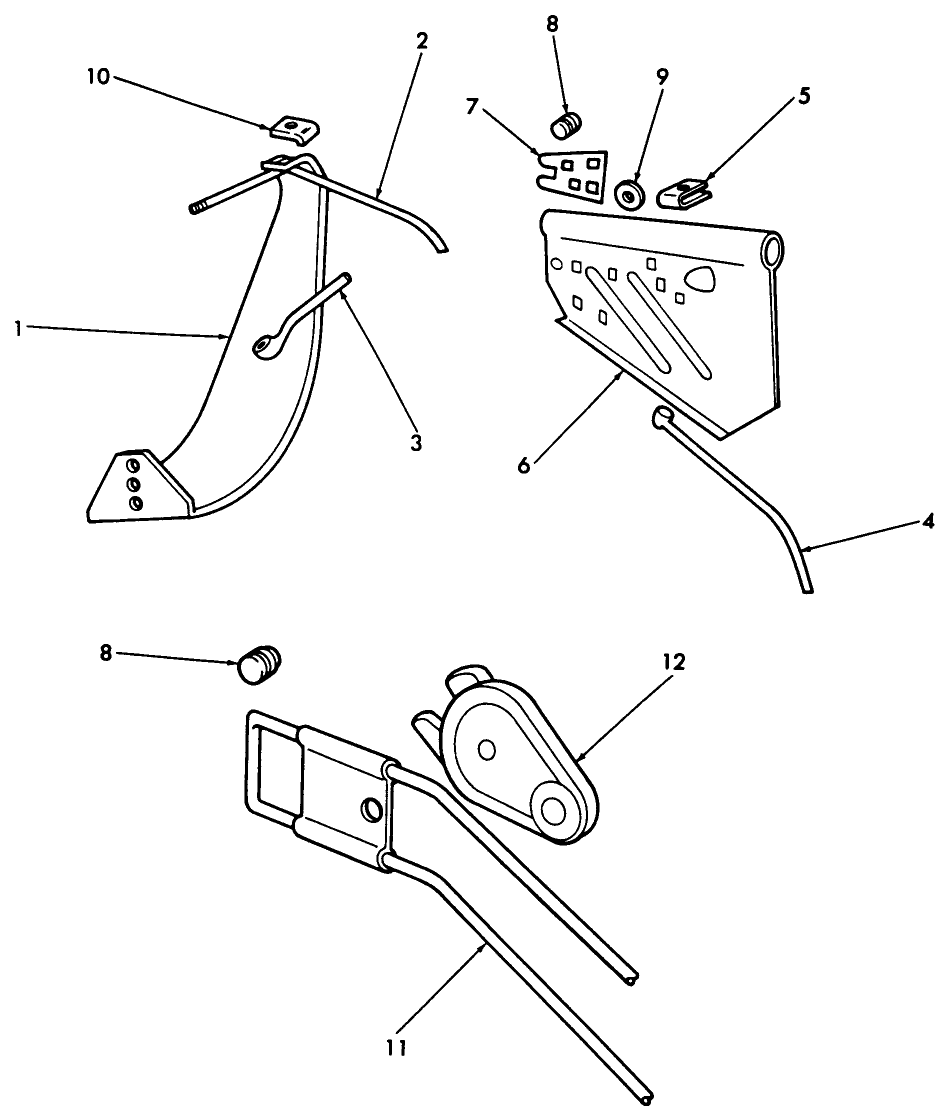 006 INNER SHOE SOLE & GRASS DEFLECTOR