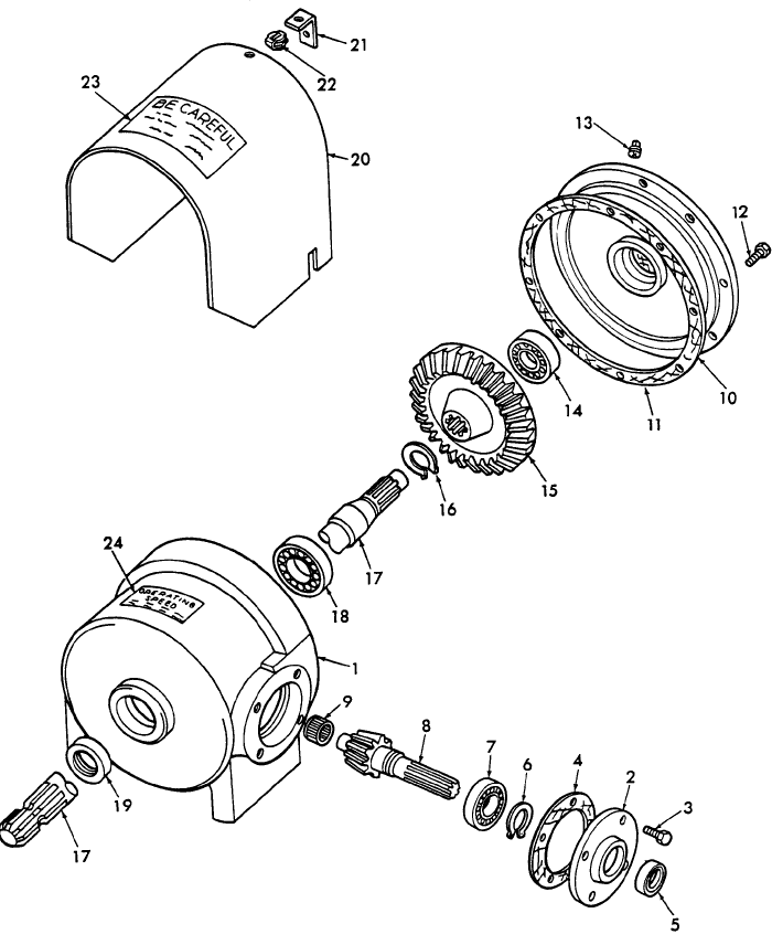 010 GEAR BOX, 22-183,184,185,205,206,207,22NW0001,22NW0002,22NW0003