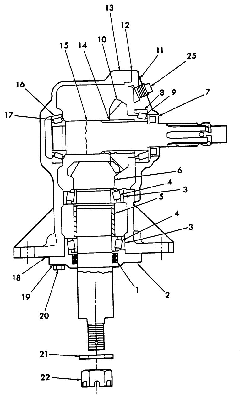 009 GEAR CASE ASSEMBLY, WING SECTIONS