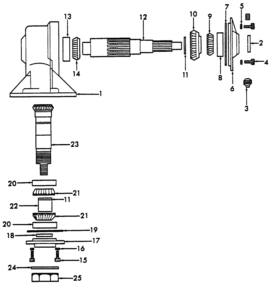 006 GEAR BOX, OUTER