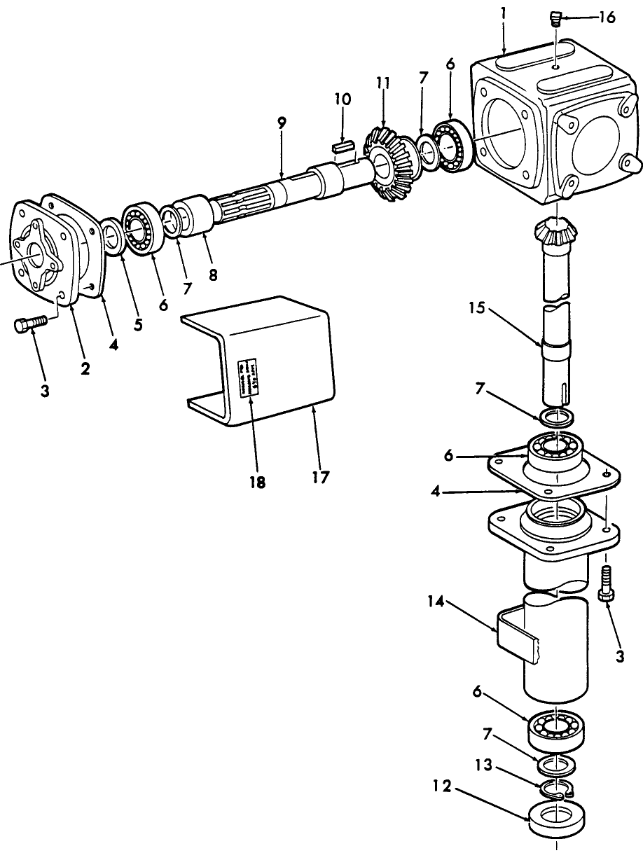 009 GEAR BOX, MODEL 22NW0004