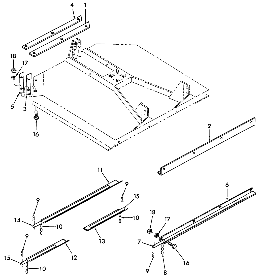 004 CHAIN GUARDS & SHIELDS, MODEL 951B - 60" & 72"