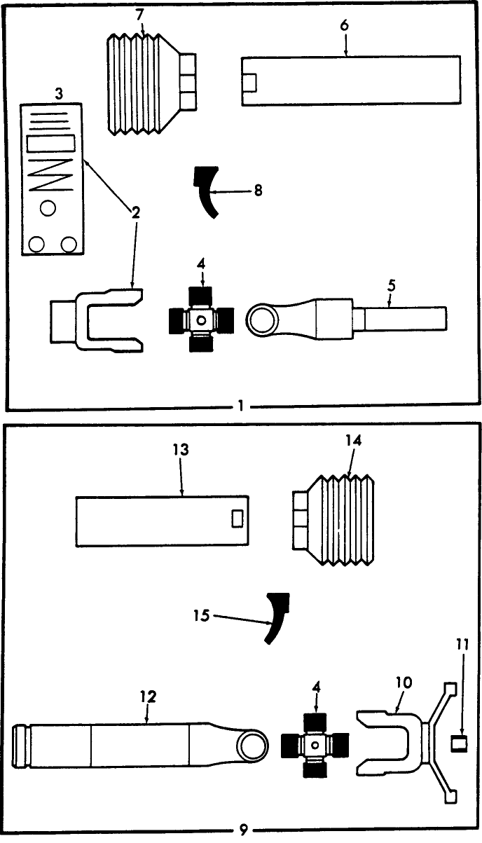 006 DRIVELINE, EFFECTIVE W/Serial No. WM-25472, MODELS 22BM0211, 22BM0