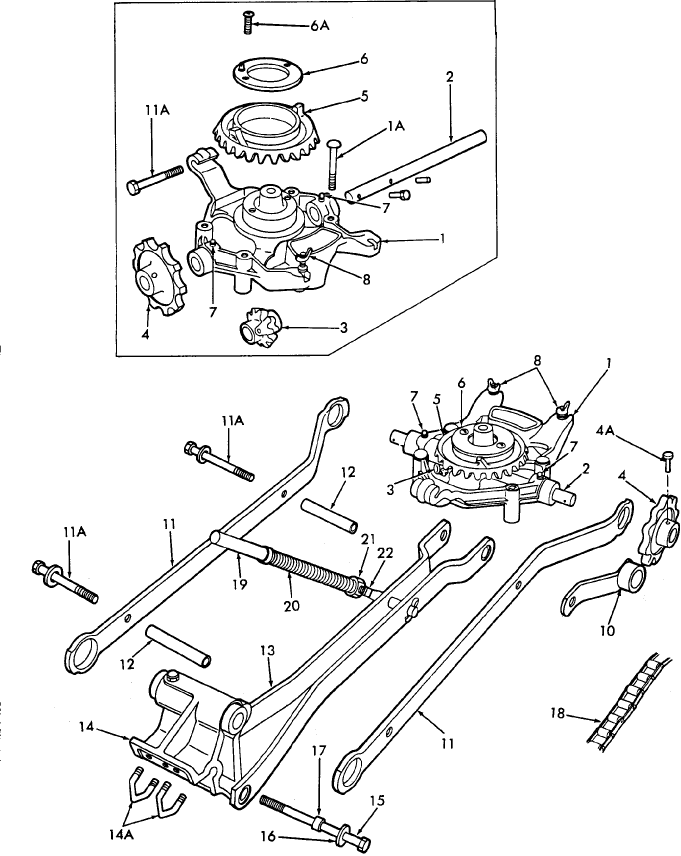 005 HOPPER SUPPORT PARTS, MODELS 12-241,12-243,12-276,12-242,12-244,12