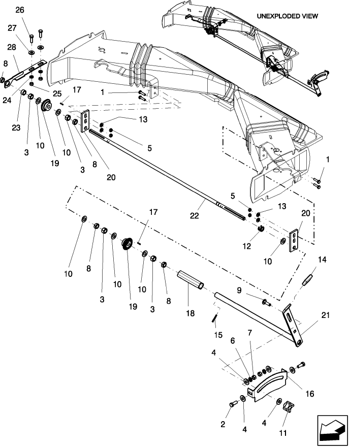 L.10.E(05) AIR DAMPER DRIVE ASSEMBLY