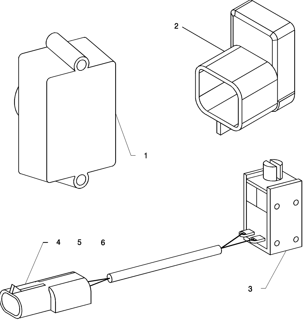 A.50.A(07) CABLE TERMINATOR/CLUTCH SOLENOID