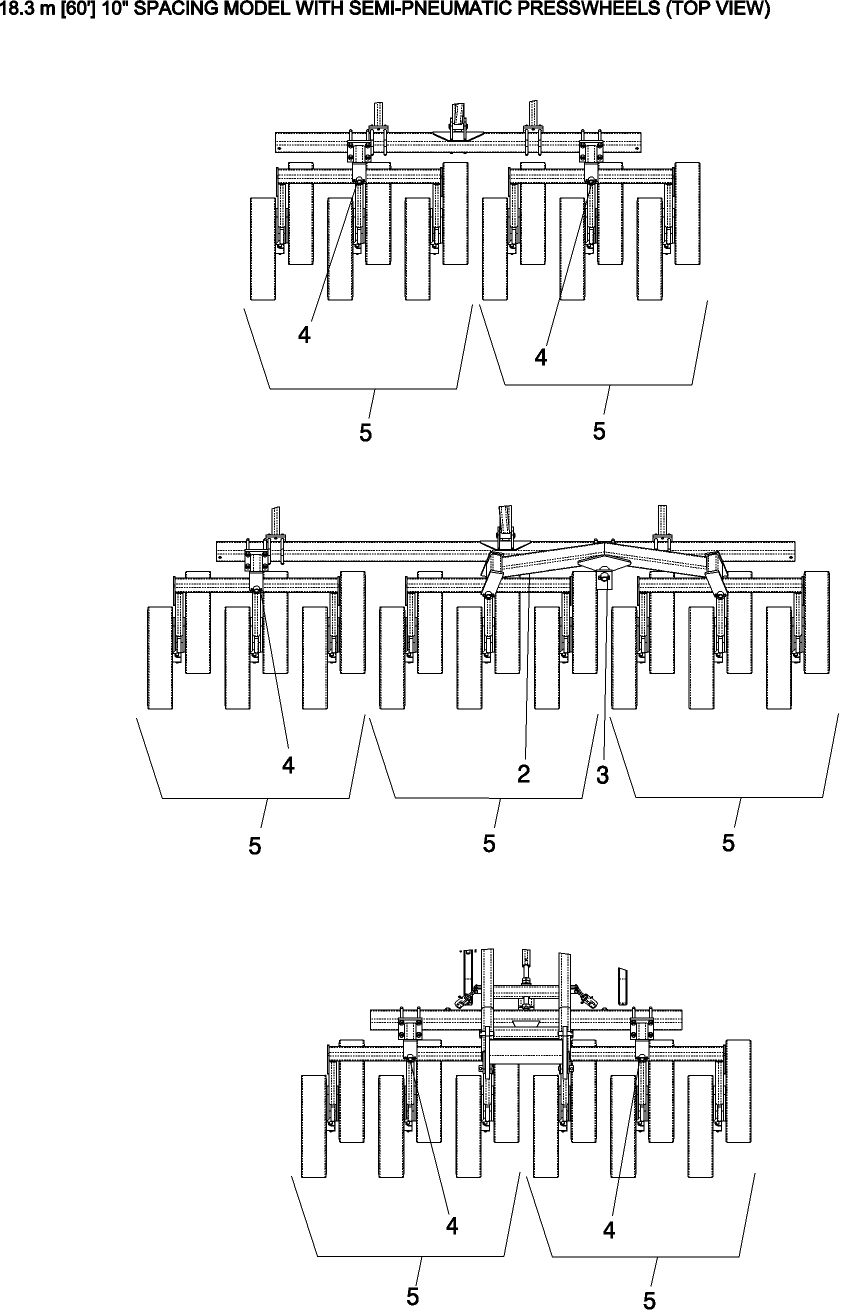 06.210.1 LAYOUT, PRESSWHEELS 18.3 M 60' - 10" SPACING