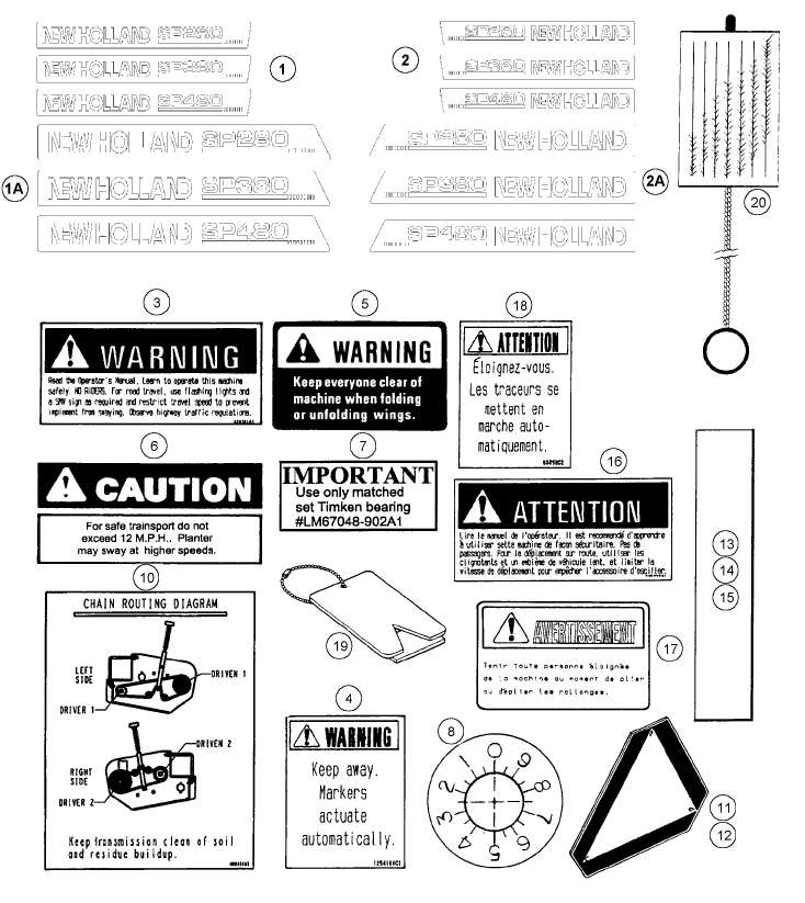 E.60.A(02) DECALS/TOOLS