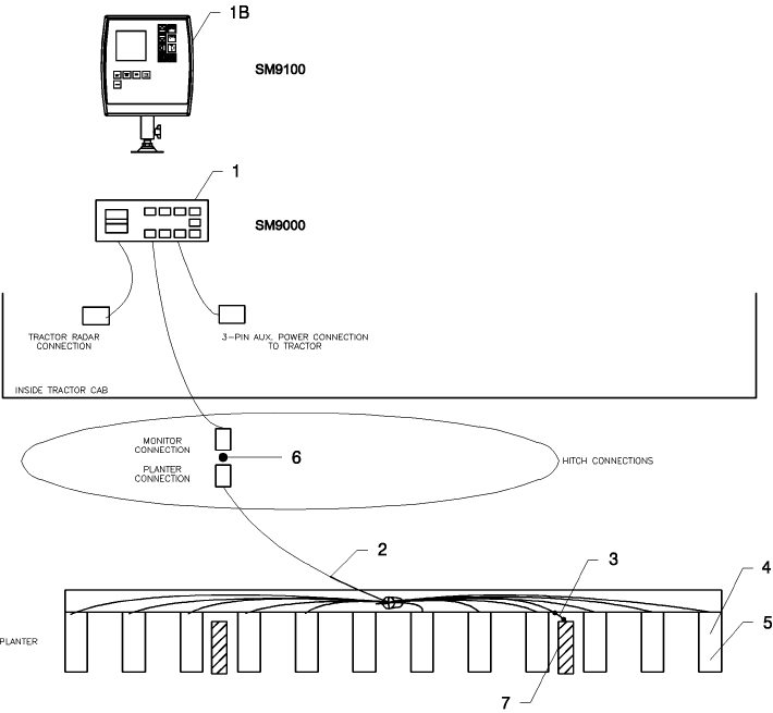 A.50.A(27) SM9000 & SM9100 - NEW HOLLAND PLANTER MONITOR LAYOUT