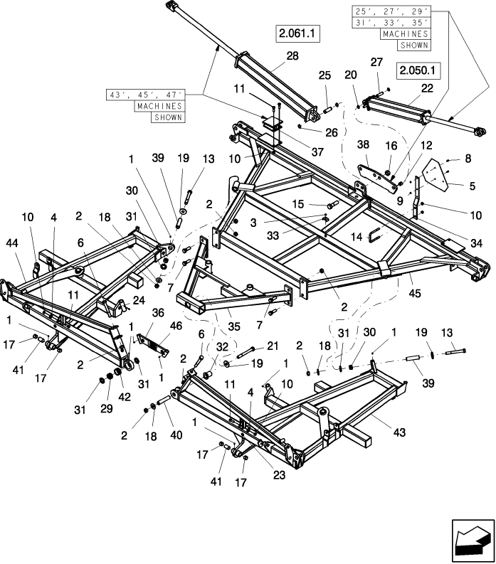 1.020.1 13 FT CENTER ASSEMBLY