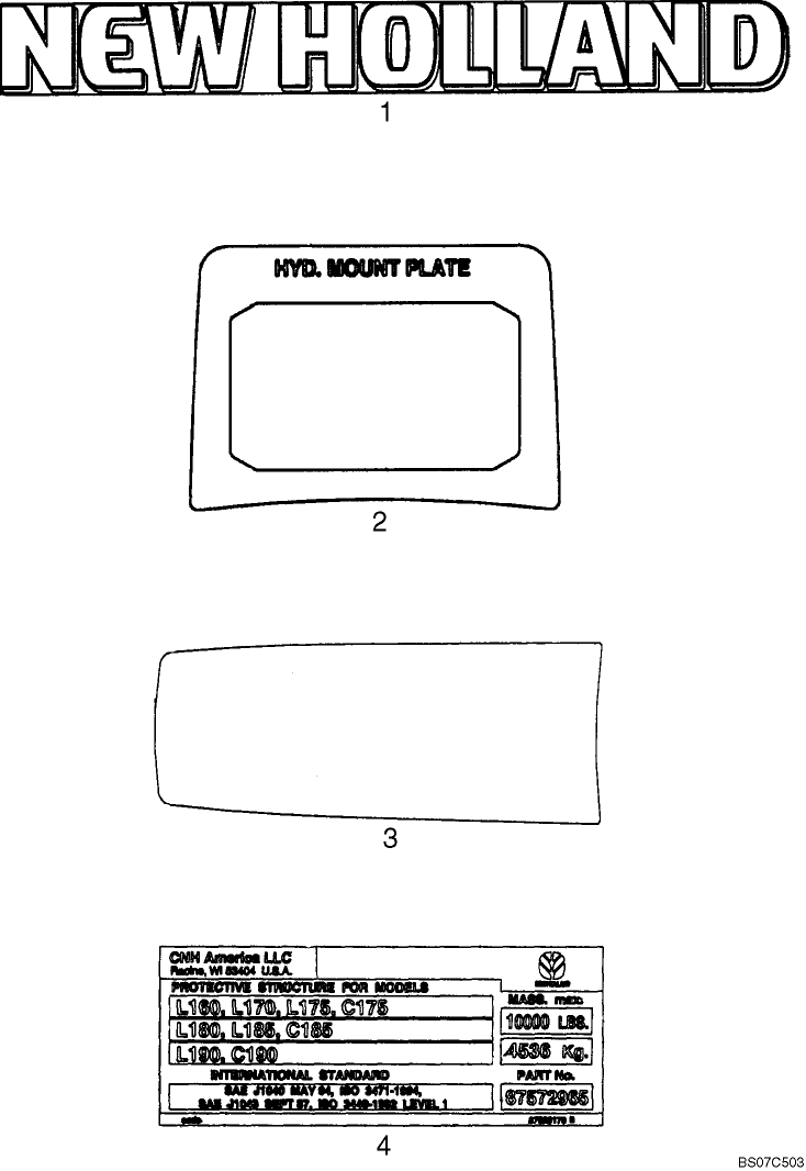 09-85 DECALS - DELUXE CAB