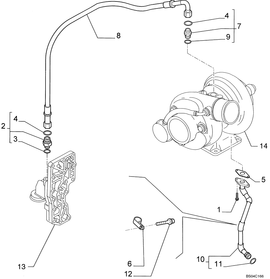 02-29 PIPING - ENGINE OIL; BSN L185 NA 1 SPD N8M465249, 2 SPD N8M465247, EU N8M467462; C185 N8M472597