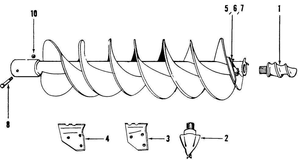 025 AUGER ASSEMBLY