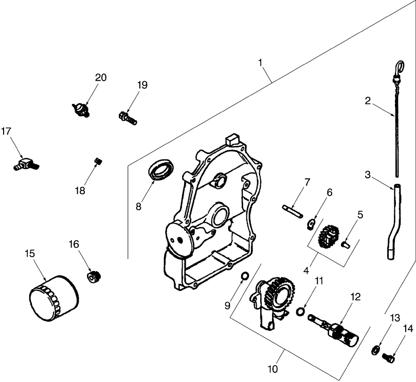 01.03.09 OIL PAN LUBRICATION - KOHLER, L120