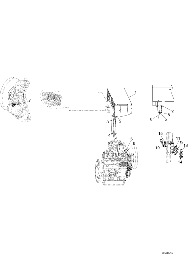 10.03.02 CAB - HEATER SYSTEM, DELUXE CAB (L160)