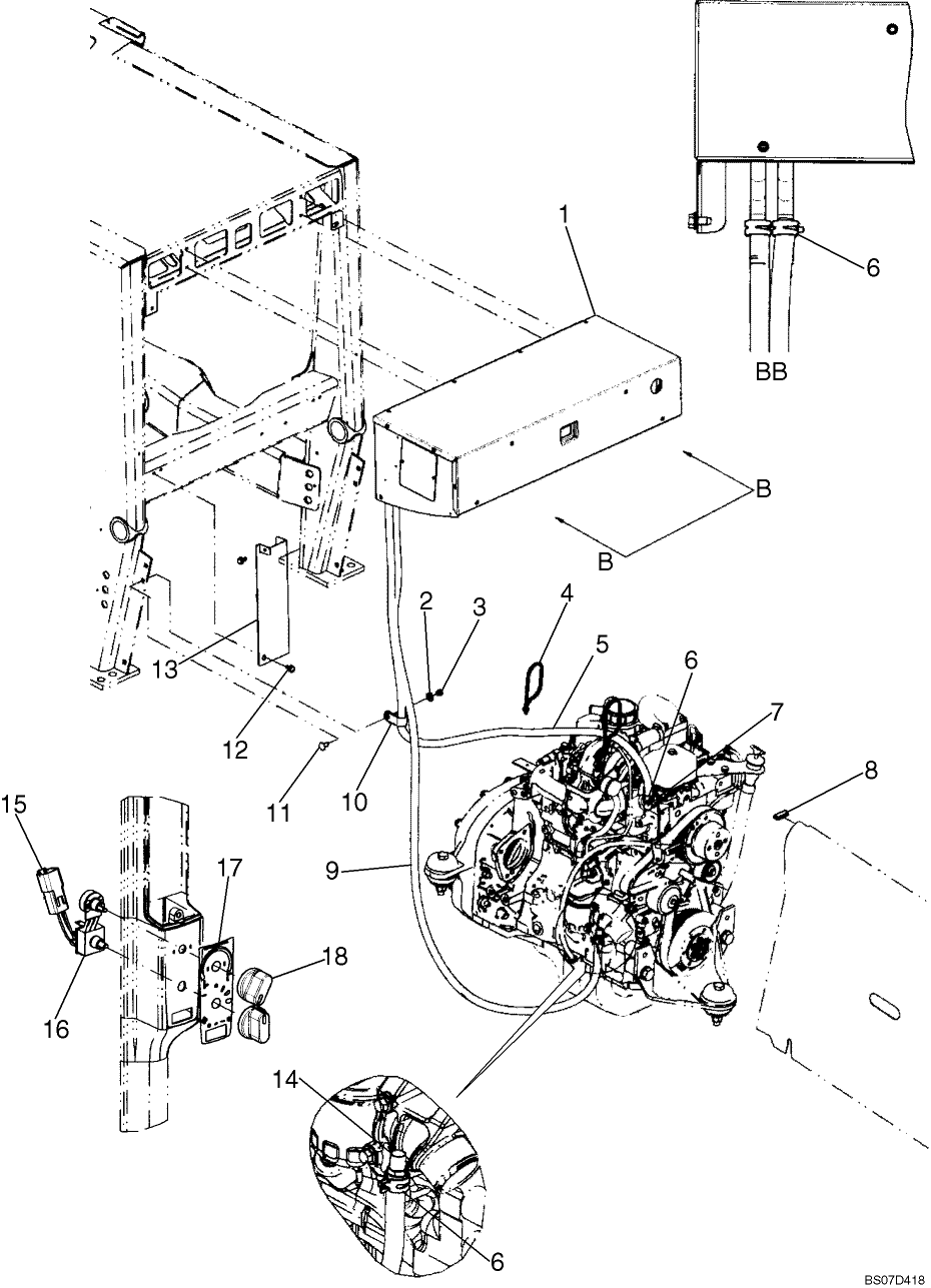 09-23A HEATER SYSTEM, DELUXE CAB