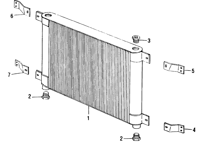 027 HYDRAULIC OIL COOLER