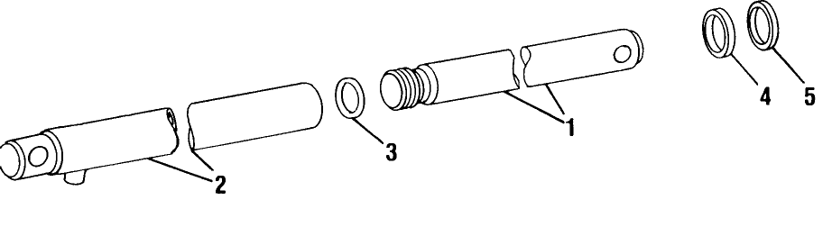 010 BOOM HYDRAULIC CYLINDER, #241881