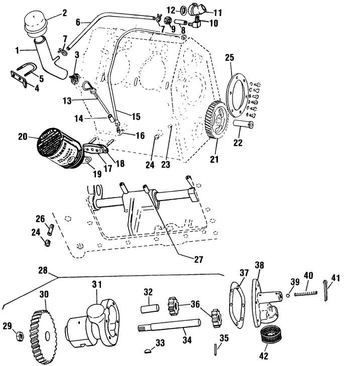 054 LUBRICATION SYSTEM