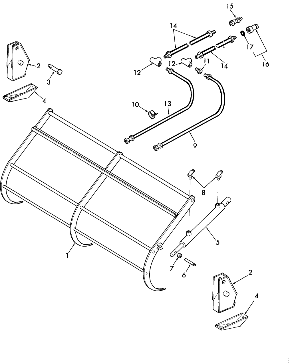 02C03 UTILITY FORK, GRAPPLE BUNDLE