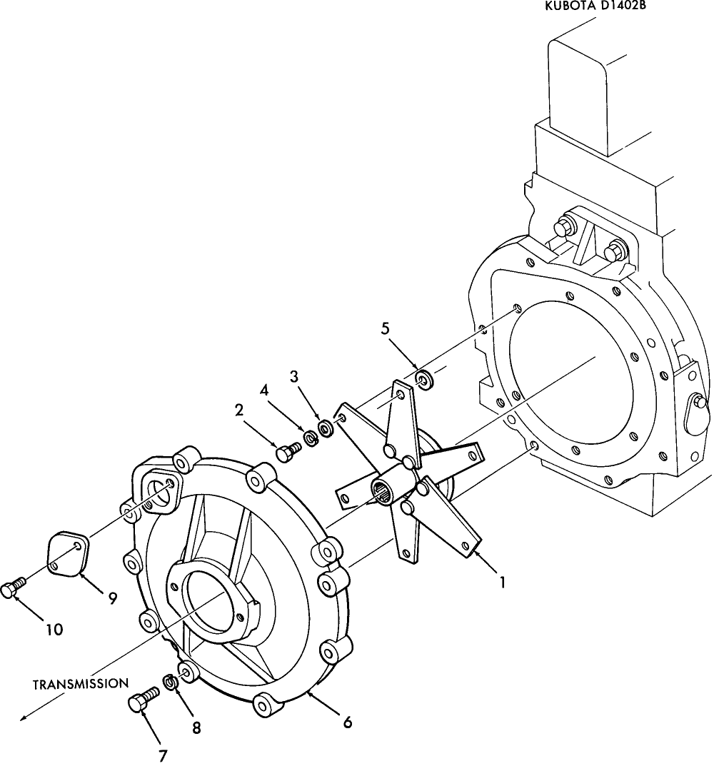 118 ENGINE TO TRANSMISSION COUPLING, FLEX PLATE - L-455