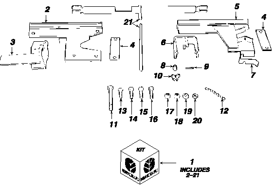 07A04 CAB JACK KIT