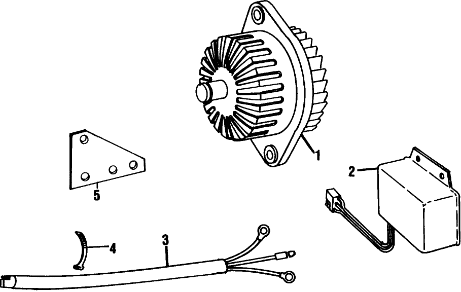 034D ALTERNATOR, TOTALLY ENCLOSED