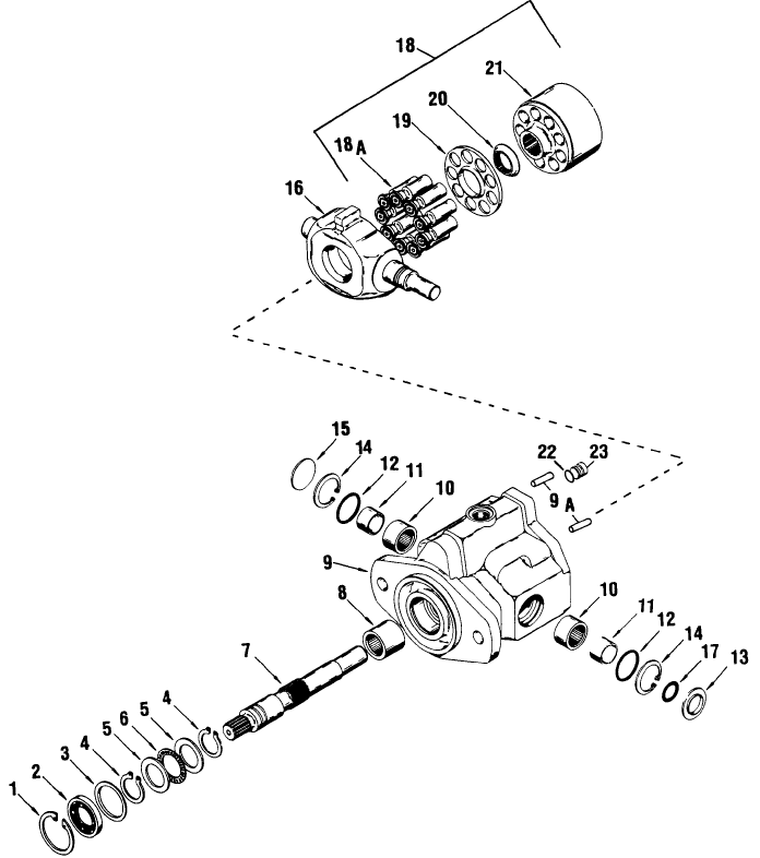 014 HYDROSTATIC TRANSMISSION GROUP, CESSNA PUMP ASSEMBLY