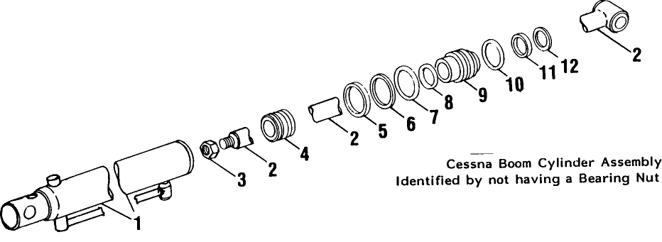 010 BOOM, HYDRAULIC CYLINDER, BOOM CONTROL