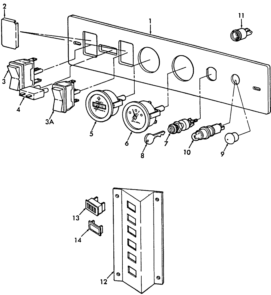 048 INSTRUMENT PANEL & INDICATOR LIGHTS