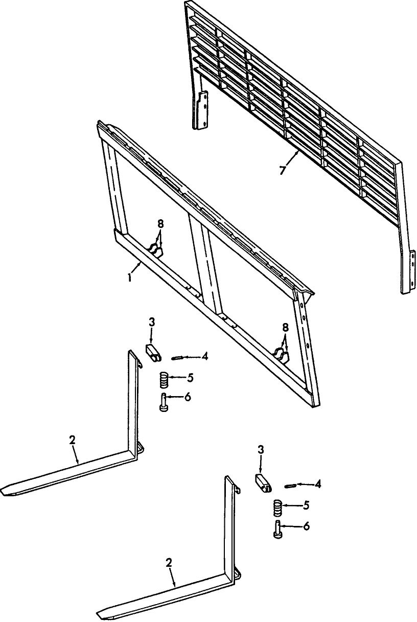 022 PALLET FORK