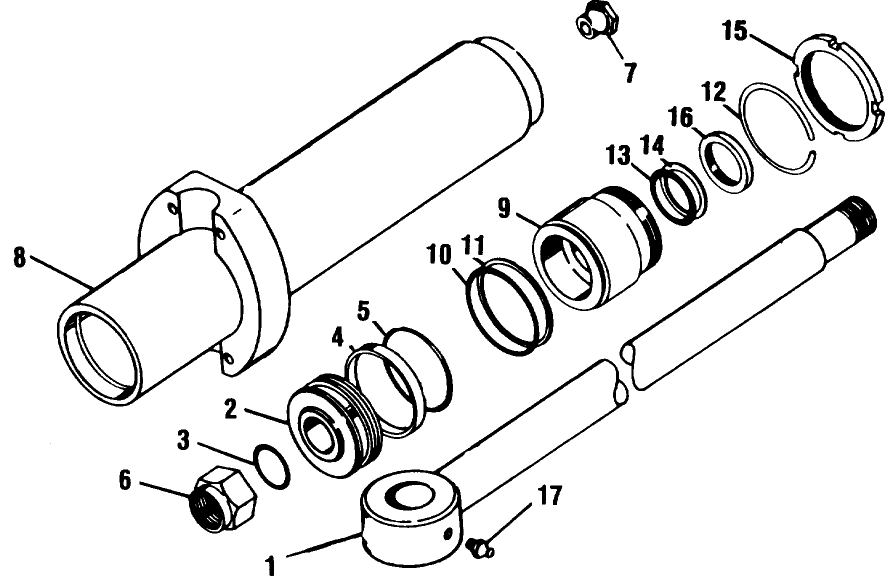 103 LB-11 SWING CYLINDER