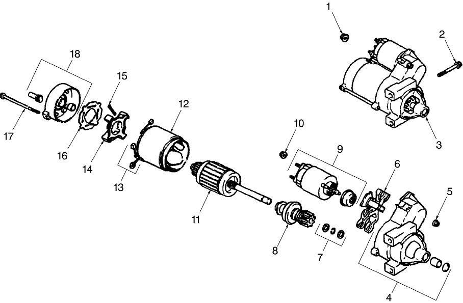 01.03.10 STARTER - KOHLER, LS120