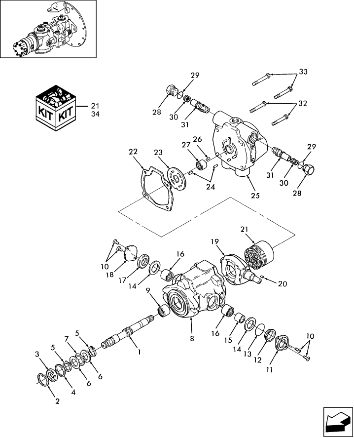 03.06.02 PISTON PUMP, REAR