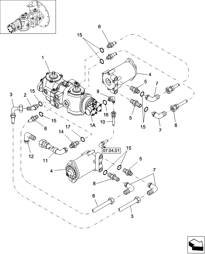 03.04 HYDROSTATIC PUMP & MOTOR