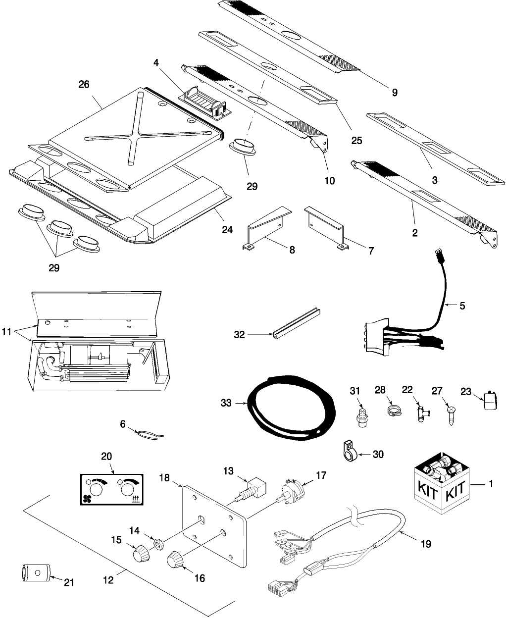 10.03.04 CAB - HEATER KIT