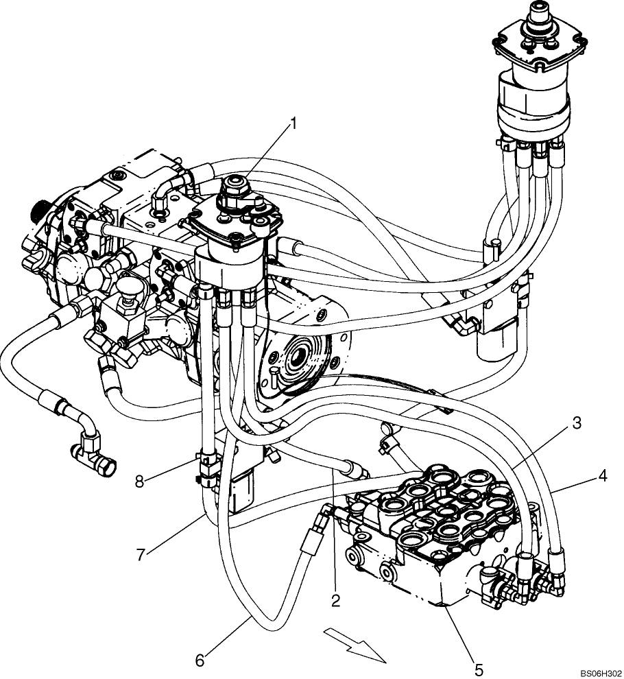 07.04 HYDRAULICS, PILOT CONTROL TO CONTROL VALVE