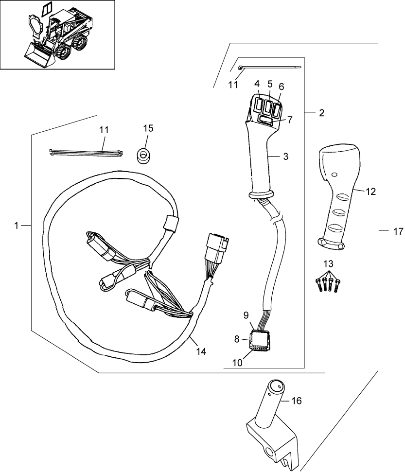 10.20.02 MULTI-FUNCTION HANDLE, RH