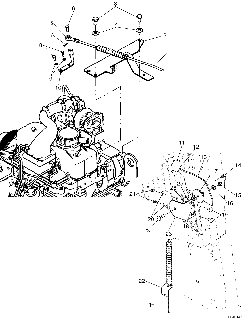 03-02 CONTROLS - THROTTLE, LEFT SIDE