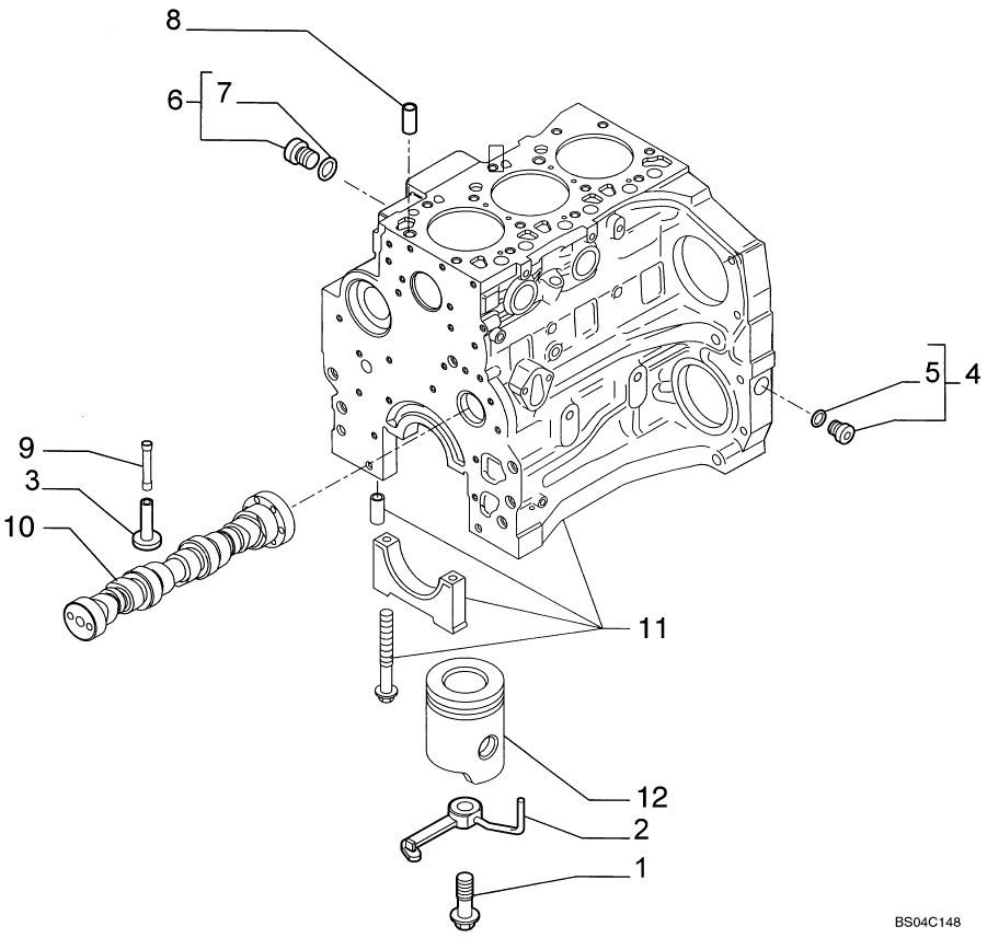 02-10 CYLINDER BLOCK