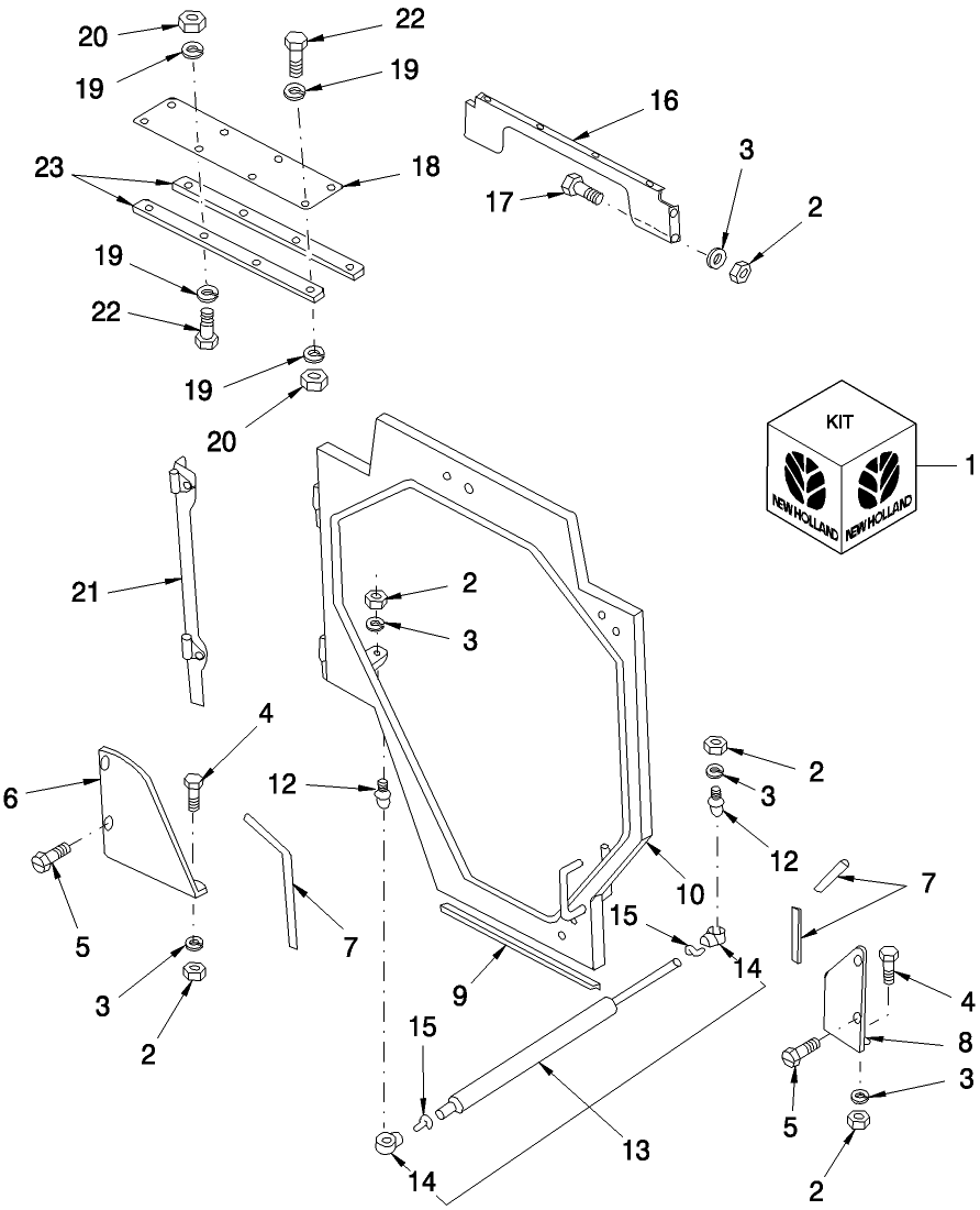 01D02 DOOR FRAME, OLD STYLE