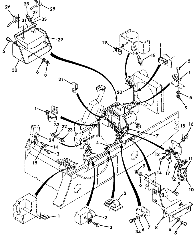 04B01 CHASSIS ELECTRIC, NORTH AMERICA