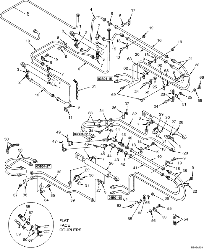 02B01 BOOM & BUCKET HYDRAULICS